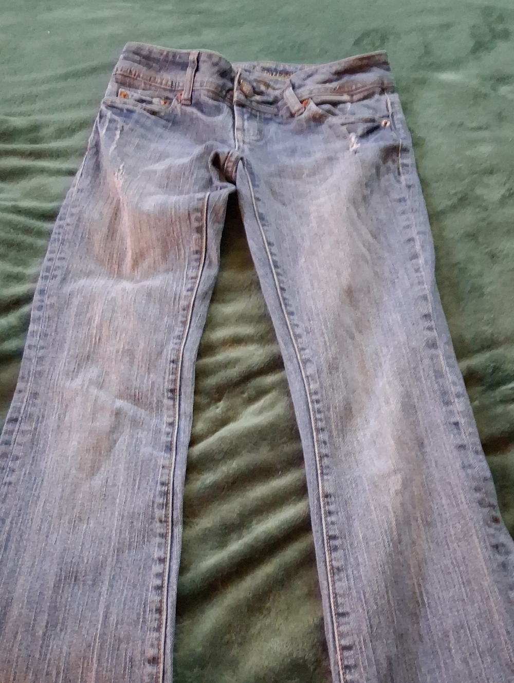 American Eagle Outfitters Light Blue Flare Jeans